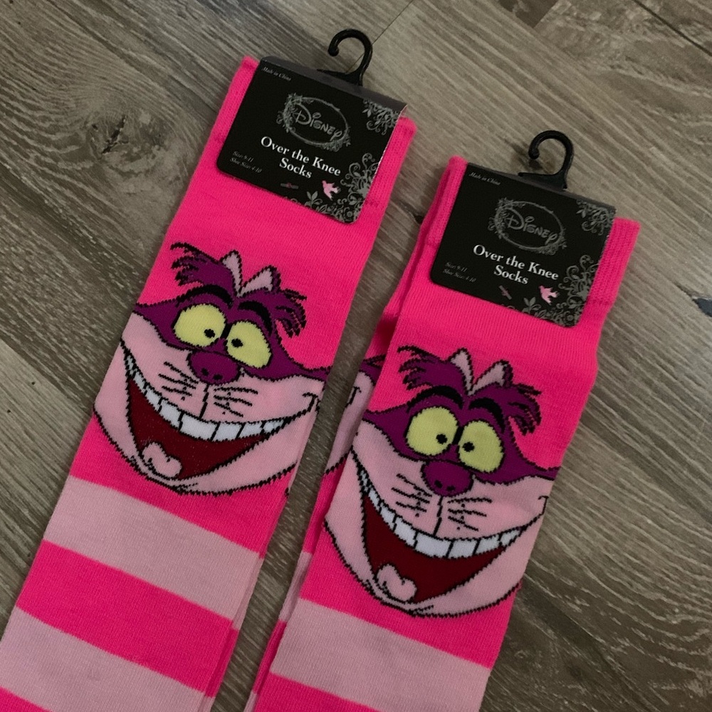 ALICE IN WONDERLAND OVER THE KNEE SOCKS (DISNEY)